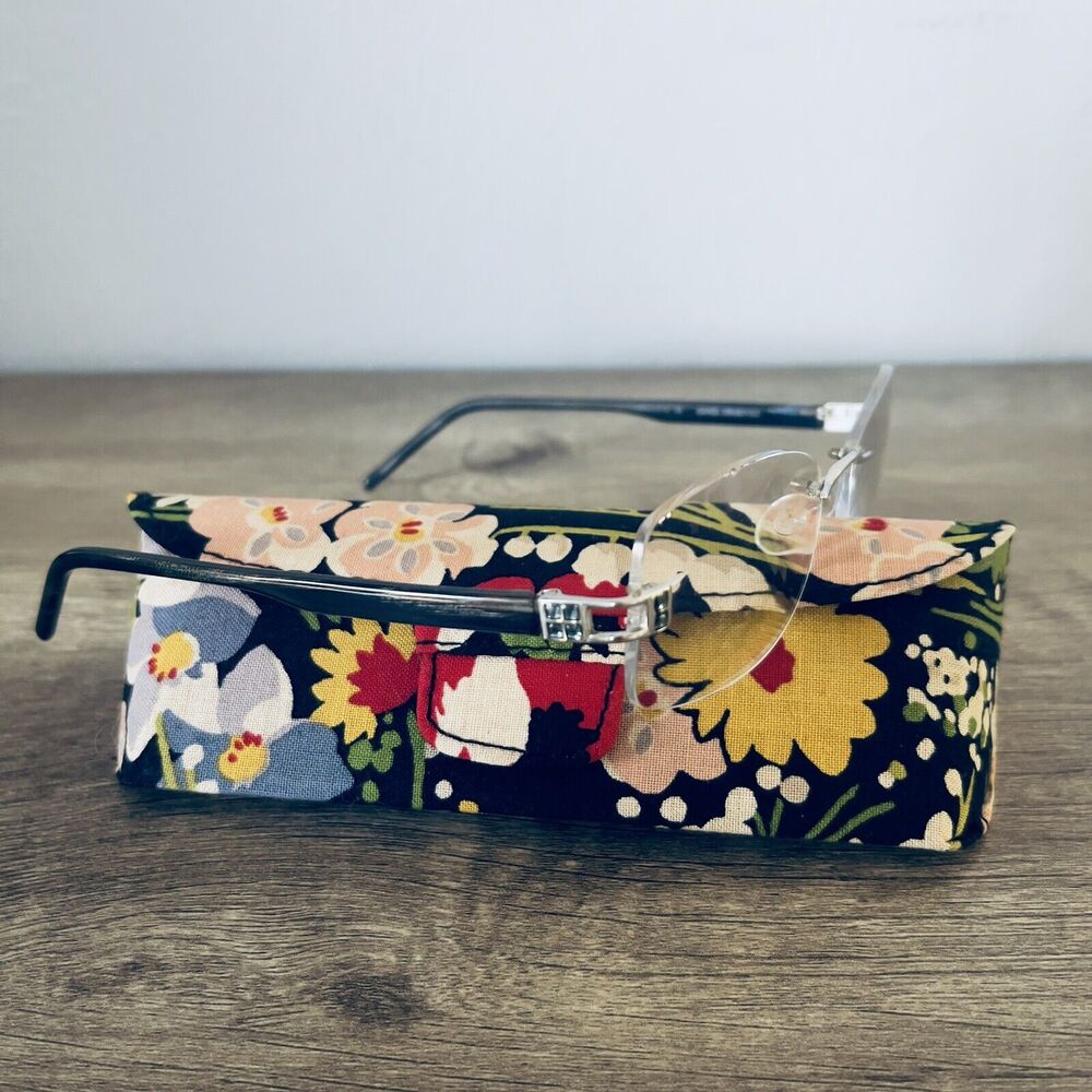 Daniel Swarovski Rimless Eyeglass Frame S124 00 6052 23KT GP Silver 50[]20 125